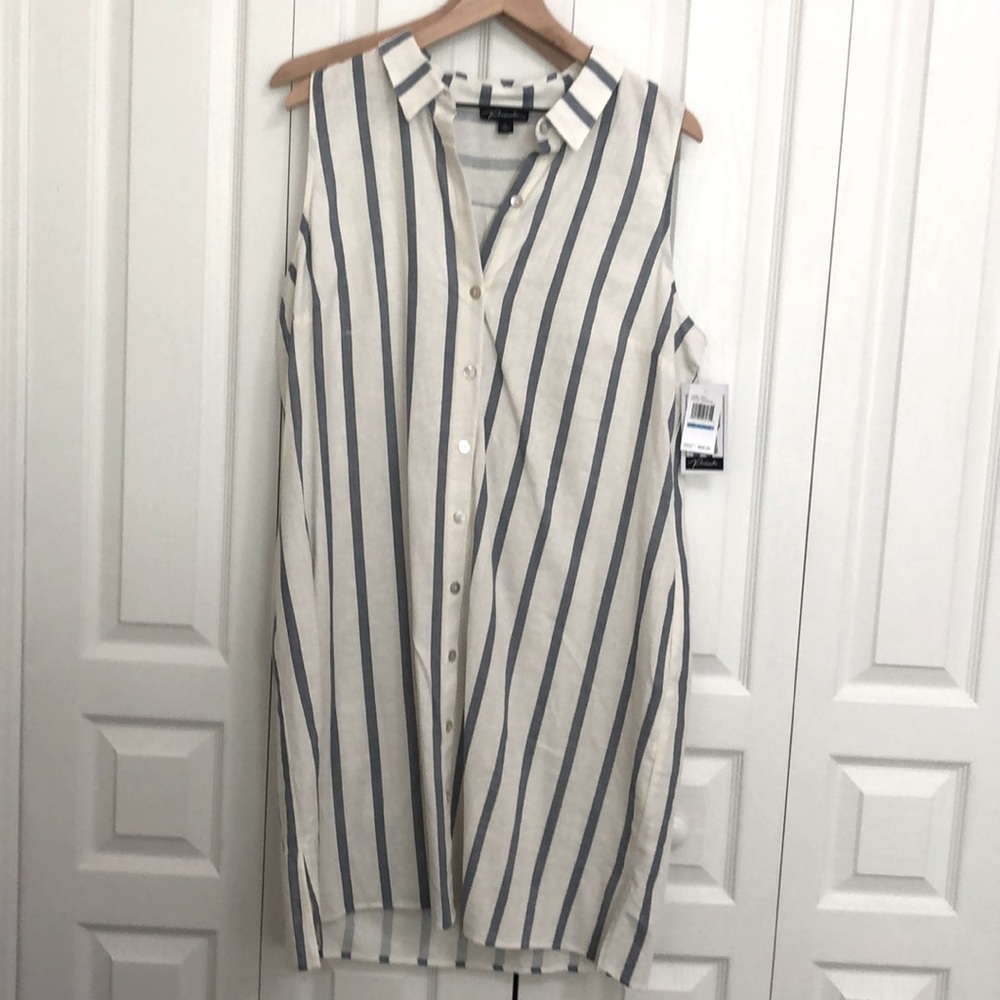Sleeveless knee length dress